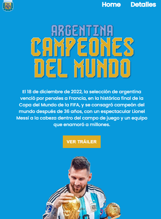 Projeto argentina-campeon