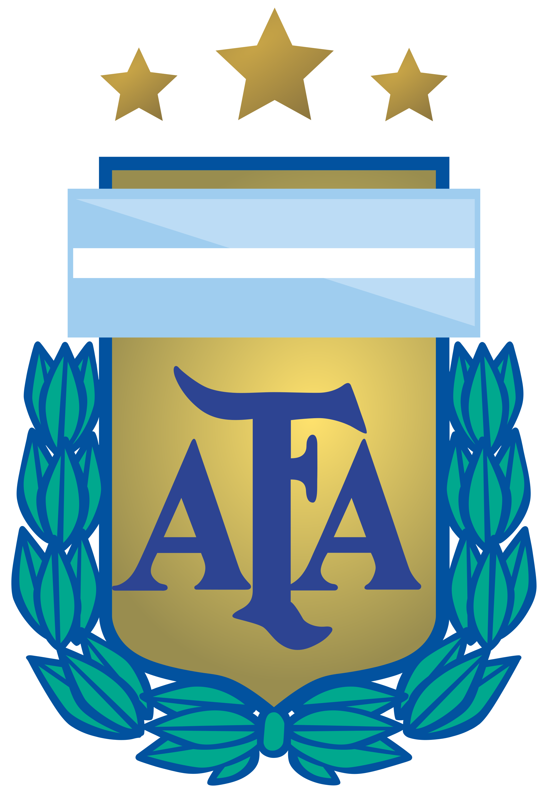 escudo de la selección argentina